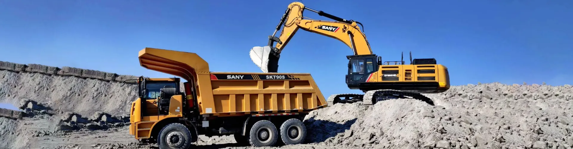 SANY SKT90SW33S Wide-Body Dump Truck